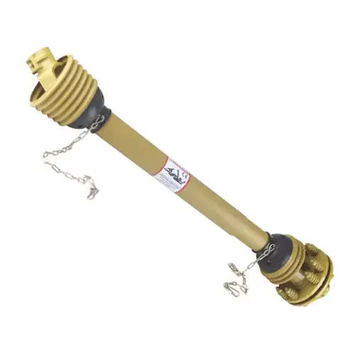 Detailed view of PTO Shaft components and build quality