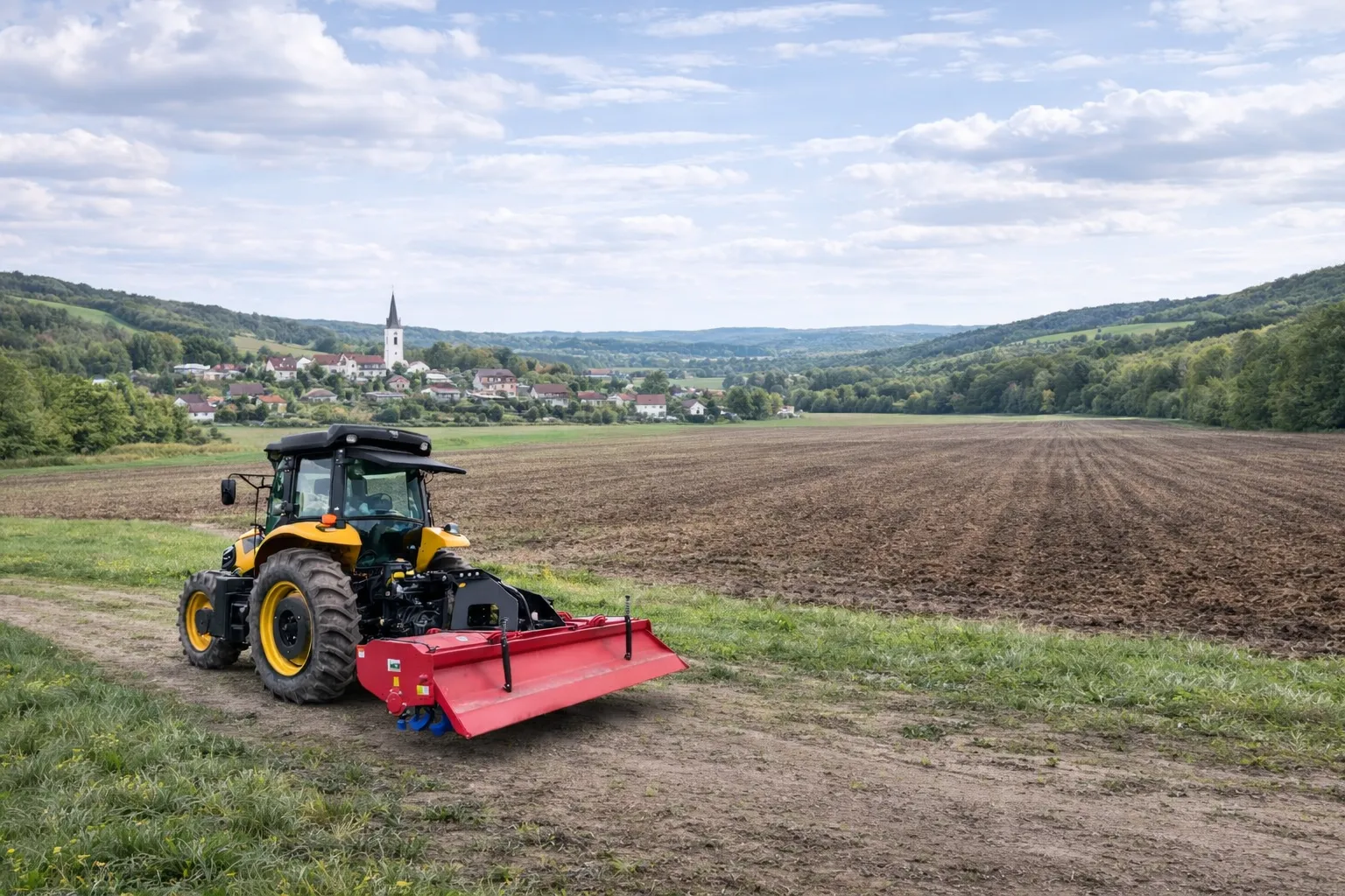 Sprockets, chains and pulleys for agricultural machinery